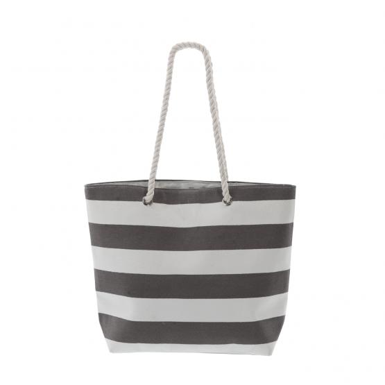 TORBA PLAŻOWA 48 x 36 CM PASKI MIX KOLORÓW