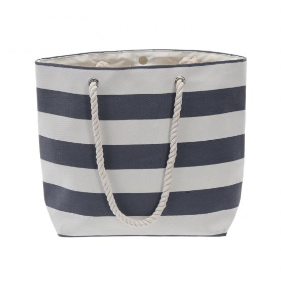 TORBA PLAŻOWA 48 x 36 CM PASKI MIX KOLORÓW