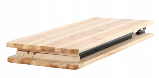 Zestaw Biesiadny - Stół 220x50x77 cm + 2 Ławki 220x25x47 cm - składany