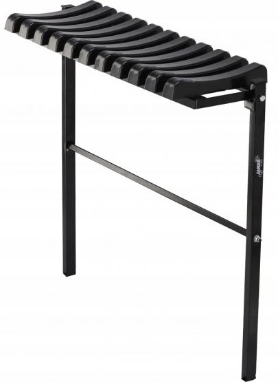 ŁAWKA SKŁADANA DŁ 68 CM CZARNA