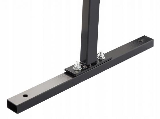 ŁAWKA SKŁADANA DŁ 86 CM CZARNA