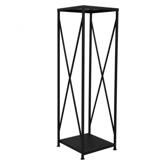 METALOWY STOJAK NA DREWNO OPAŁOWE 34X34X111CM