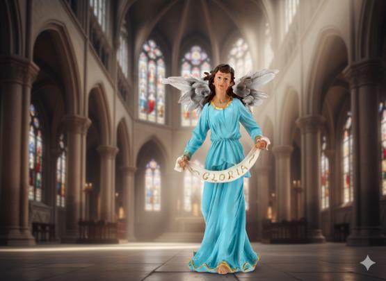 FIGURA ANIOŁ 22 x 33 x 55 CM (60,96 CM)