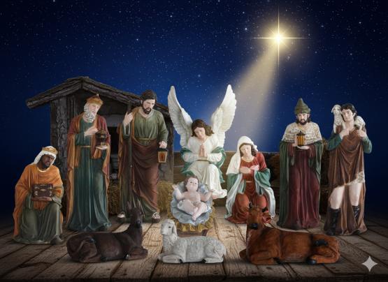 FIGURY DO SZOPKI BOŻONARODZENIOWE 11 EL 150 CM MASA ŻYWICZNA