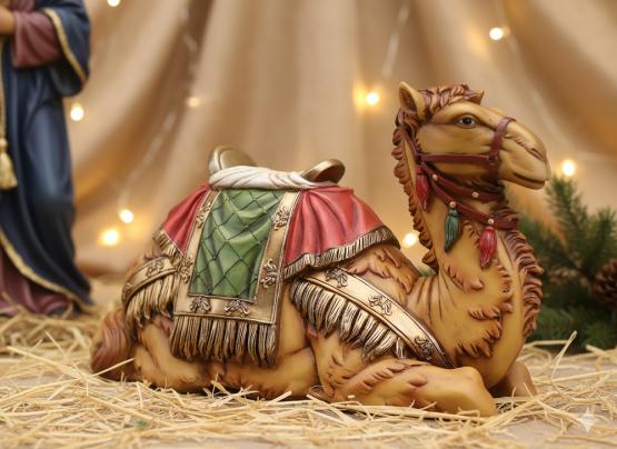 FIGURA WIELBŁĄD KLĘCZĄCY 66 x 27 x 38 cm (do zestawu 60-80 cm)