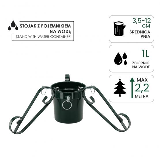 STOJAK CHOINKOWY TRADYCYJNY 3,5-12 CM