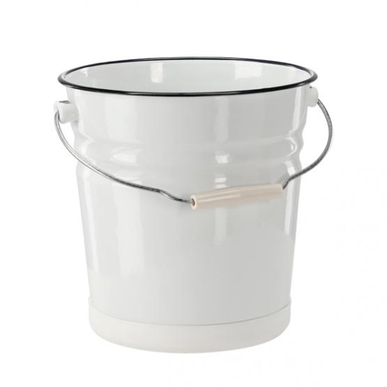 pol_pm_WIADRO-EMALIOWANE-12-L-26-CM-BIALE-6079-8147_1 WIADRO EMALIOWANE 12 L 26 CM BIAŁE