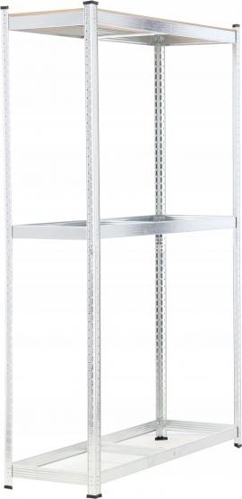 REGAŁ NA OPONY Z PÓŁKĄ 180 x 120 x 40 CM