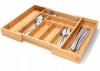 ORGANIZER-NA-SZTUCCE-PRZYBORY-ROZSUWANY-WKLAD-DUZY-Marka-CookLine ORGANIZER NA SZTUĆCE DO SZUFLADY ROZSUWANY 45x33,5x5cm