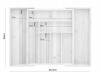 ORGANIZER-NA-SZTUCCE-PRZYBORY-ROZSUWANY-WKLAD-DUZY-Marka-CookLine ORGANIZER NA SZTUĆCE DO SZUFLADY ROZSUWANY 45x33,5x5cm