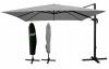 Parasol Ogrodowy Mini Roma Garden Line Szary z Pokrowcem