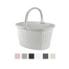KOSZYK RATTAN Z RĄCZKĄ 12L 