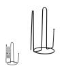 STOJAK NA RĘCZNIK PAPIEROWY METALOWY CZARNY 