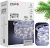 LAMPKI LED MICRO NA SZPULI 500L ZIMNY BIAŁY, DŁ. 3 + 50 M