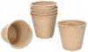 Komplet 60 doniczek torfowych 60x60 mm