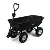 Wózek Ogrodowy Dwufunkcyjny Czarny