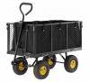Wózek Ogrodowy Dwufunkcyjny XL Czarny Garden Line