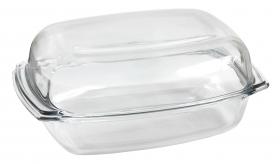 Naczynie żaroodporne niezbędne podczas pieczenia mięs, zapiekanek czy warzyw. Naczynie odporne jest na wysokie temperatury. Produkt idealnie nadaje się na prezent.