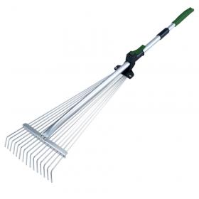 Miotłograbie idealnie nadają się do grabienia trawy, liści czy też siana. Produkt najwyższej jakości. Posiada możliwość regulowania rozstawu zębów. 