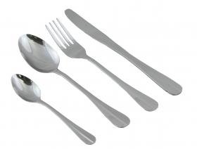 Zestaw sztućców: 6 łyżek, 6 widelców, 6 łyżeczek i 6 noży. Wykonane z wysokiej jakości stali nierdzewnej, dopuszczonej do kontaktu z żywnością. Sztućce staną się wyjątkową ozdobą każdego nakrycia. Pochodzą one z kolekcji Paris.