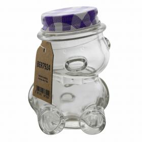 Słoiczek w kształcie misia  idealny na miód, syrop, przyprawy i inne artykuły spożywcze.