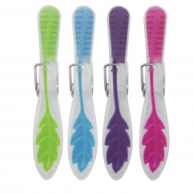 Komplet 10 sztuk klamerek.