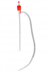 Ściągacz plastikowy do przelewania wina. Wykonany z plastiku niereagującego z alkoholem ani kwasem owocowym.