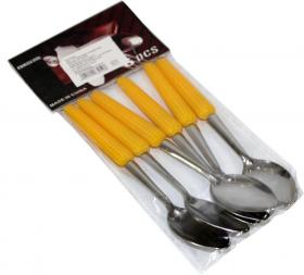 Komplet 6 praktycznych łyżeczek o wyjątkowym kształcie.  
