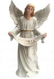 Figurka do szopki, Anioła z szarfą 99 cm wysokości.