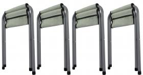 KPL. TURYSTYCZNY (STOLIK + 4 KRZESŁA) 120X80X70 CM