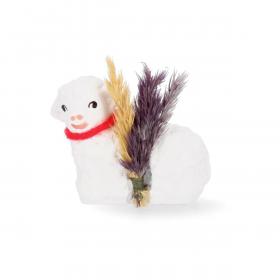 Baranek leżący BL00. Baranek jest symbolem niewinności, czystości, posłuszeństwa oraz prostoty. Nie może go zabraknąć w wielkanocnym koszyczku.