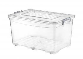 POJEMNIK PROSTOKĄTNY MULTI BOX 50L Z KÓŁKAMI 