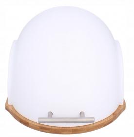 CHLEBAK CURCUMA  EMALIOWANY BIAŁY 37,7X26.5X19.5 cm