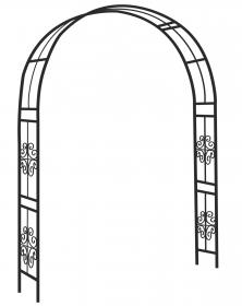 PERGOLA OGRODOWA 118 x 24 x 220CM