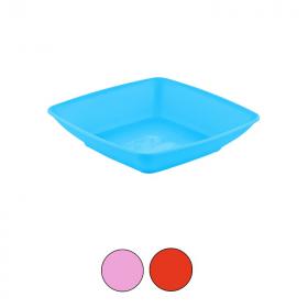 TALERZ KWADRATOWY GŁĘBOKI 17,5CM 