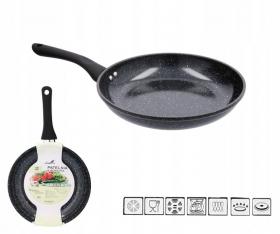 PATELNIA ALUMINIOWA 22 CM 2,3 MM Z POWŁOKĄ CERAMICZNĄ (INDUKCJA) *6399