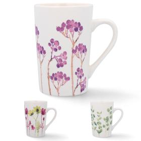 KUBEK PORCELANOWY 360 ML "FLOWERS"