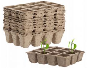 KPL. 6 PALETEK DONICZEK TORFOWYCH 21 x 17 x 4,5 CM