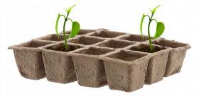 KPL. 6 PALETEK DONICZEK TORFOWYCH 21 x 17 x 4,5 CM