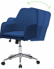 KRZESŁO OBROTOWE NIEBIESKIE