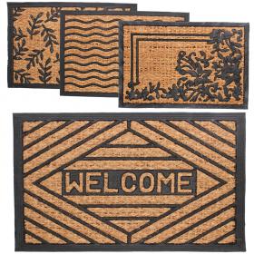 WYCIERACZKA PROSTOKĄTNA GUMA+ KOKOS  40x60 