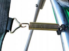 TRAMPOLINA 8FT Z DRABINKĄ I SIATKĄ WEWNĘTRZNĄ 