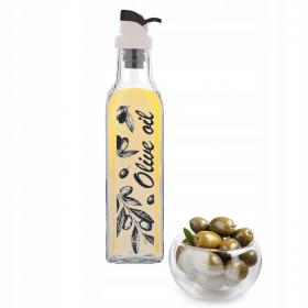 BUTELKA NA OLIWĘ 250 ML DEKOROWANA 