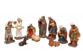 FIGURY DO SZOPKI BOŻONARODZENIOWE 11 ELEM. 5,5 CM 