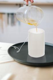 FORMA SILIKONOWA DO ŚWIEC WALEC GŁADKI  