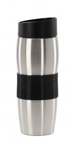 KUBEK TERMICZNY 350 ML TURYSTYCZNY Z NAKŁADKĄ ANTYPOŚLIZGOWĄ 