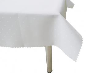OBRUS 110*160 CM BIAŁY 