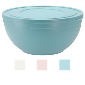 MISKA OKRĄGŁA SANDY HIGH FROSTED Z POKRYWĄ 6L