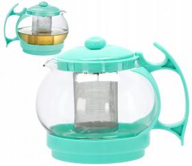 DZBANEK ŻAROODPORNY Z ZAPARZACZEM 1,1 L