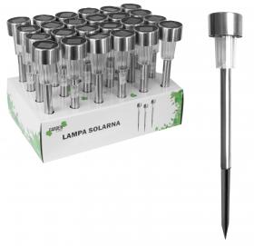 LAMPA SOLARNA ZE STALI NIERDZWNEJ